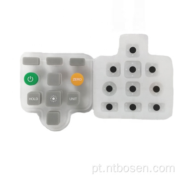 Tipos de botão personalizado Silicone Rubber Machine Keypad